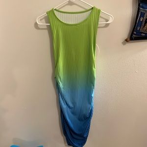 Ombré dress